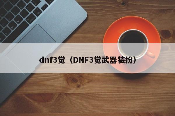 dnf3觉（DNF3觉武器装扮）